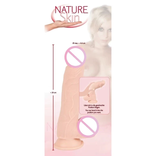 Фаллоимитатор Orion - Nature Skin Medium Bendable Dildo: Назначение Вагинальные
