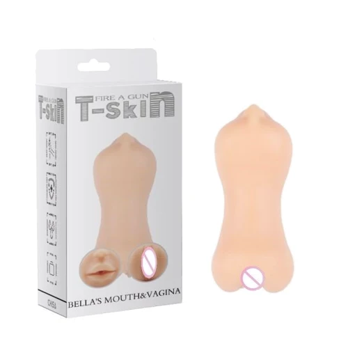 Мастурбатор Chisa Mouth and Vagina, Flesh: Назначение Двухсторонний