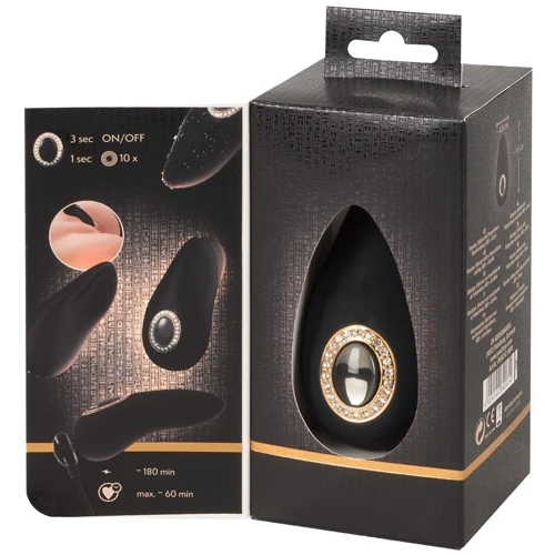 Вібратор Cleopatra Clitoral Vibrator Black: Тип і форма Вібромасажер