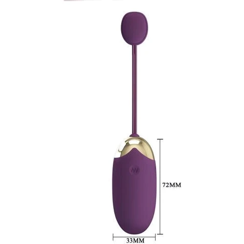 Виброяйцо LYBAILE Pretty Love Abner Dark Purple (App): Назначение Вагинальные