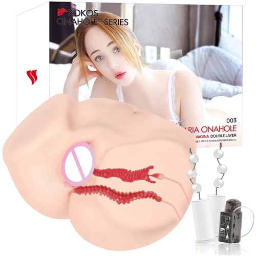 Мастурбатор Kokos 003 Maria ONAHOLE Real Vagina 2WayPlus с вибрацией и массажем: Назначение Классический
