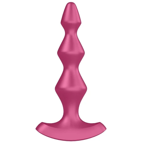 Анальный стимулятор-бусины с двумя моторами Satisfyer Lolli-Plug 1 (Berry)