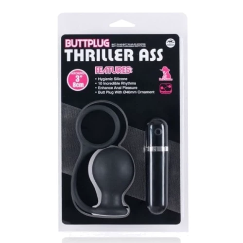 Анальная пробка 3.5 Silicone Round Butt Plug 8x4 см: Для кого Унисекс