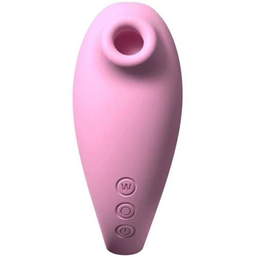 Вакуумный стимулятор Adrien Lastic Revelation Pink + APP: Тип и форма Вибромассажер