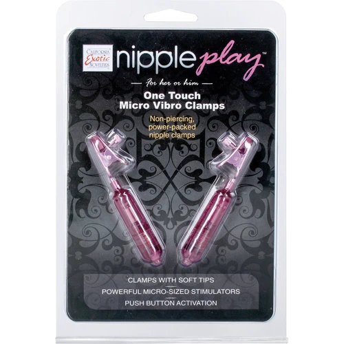 Затискачі для сосків Micro Vibro Clamps: Виробник California Exotic Novelties