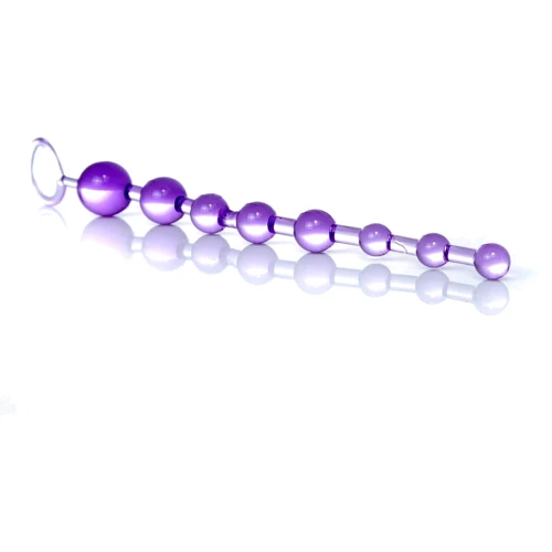 Анальные бусы Jelly Anal Beads PURPLE: Для кого Унисекс