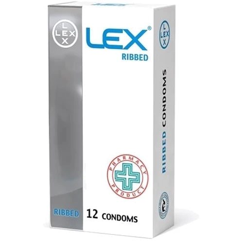 Презервативы LEX Ribbed 12 шт