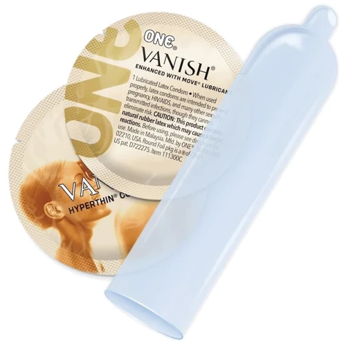 Презервативы ONE Vanish Hyperthin 12 шт, подарочная упаковка тюб: Тип Ультратонкие