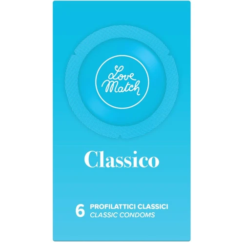 Презервативи Love Match Classico (Classic), 6 шт.: Довжина, мм 193