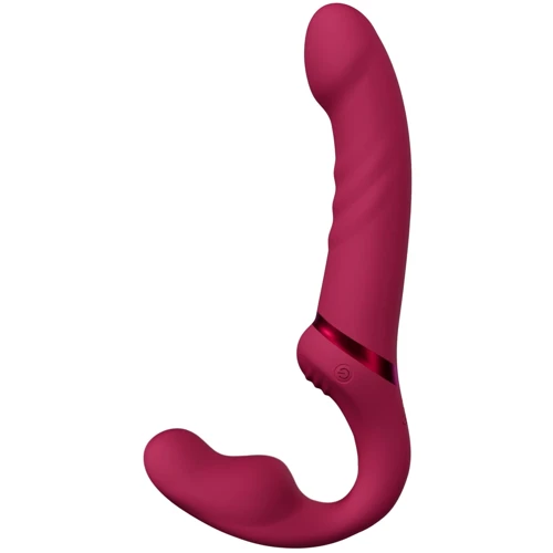 Безремневой страпон Lovense Lapis vibrating strapless strap-on фото 7