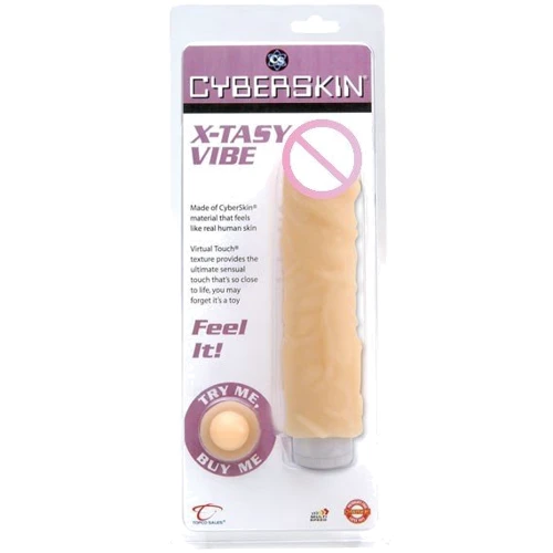 Вібратор CyberSkin® X-Tasy Vibe, 20,32х4,5 см: Для кого Для жінок