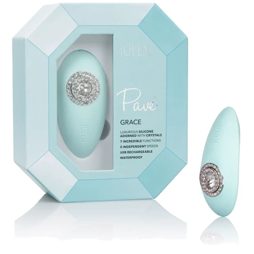 CalExotics Pave Grace вібратор для клітора, 10.25 см: Тип і форма Вібромасажер