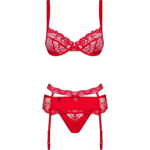 Комплект Obsessive Heartina set, S/M фото 2