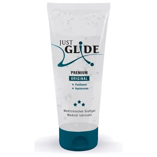 Веганський органічний гель-лубрикант - Just Glide Premium, 200 ml
