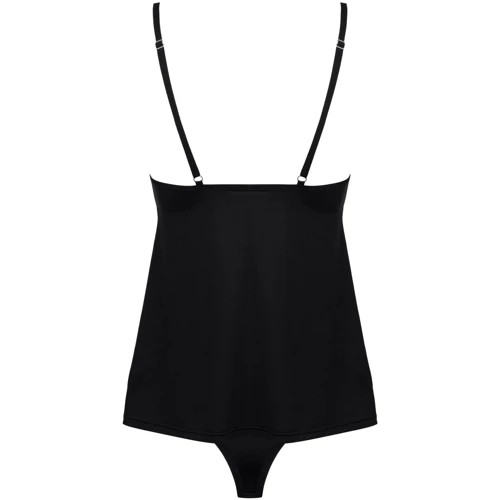 Комплект: топ с трусиками Obsessive Bella Rou black M/L: Применение На тело
