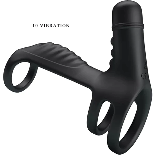 Насадка з вібрацією Pretty Love - Vibrating Renis Sling (BI-210276) фото 6