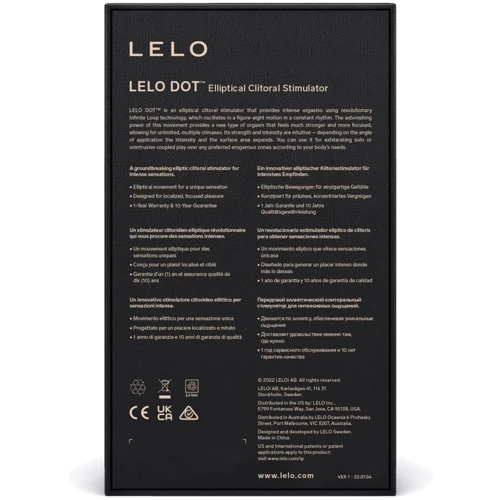 Вібратор LELO DOT Aqua: Для кого Для жінок