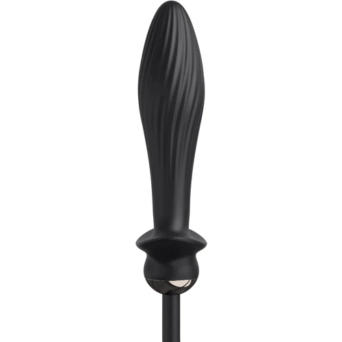 Анальна пробка Pipedream Anal Fantasy Elite Collection Auto-Throb Inflatable (PD479123): Материал Силикон