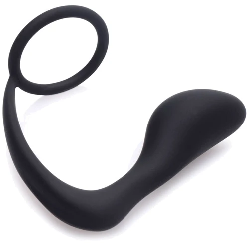 Стимулятор простати Prostatic Play Explorer II Prostate Stimulator And Cock Ring (чорний)