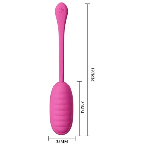 Смарт віброяйце Pretty Love - Kirk Mobile APP remote control, BI-014654HP фото 8
