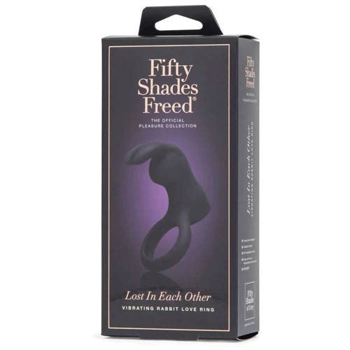 Fifty Shades Freed Ерекційне віброкільце з кліторальним стимулятором Lost in Each Other: Для кого для пари