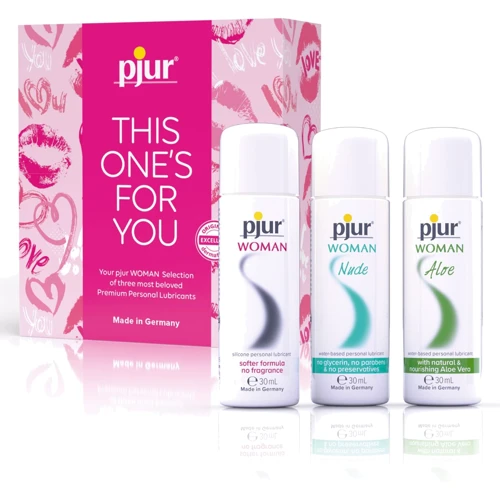 Набор лубрикантов pjur Woman Selection - THIS ONE'S FOR YOU (3 вида смазок серии Woman): Для кого Для женщин