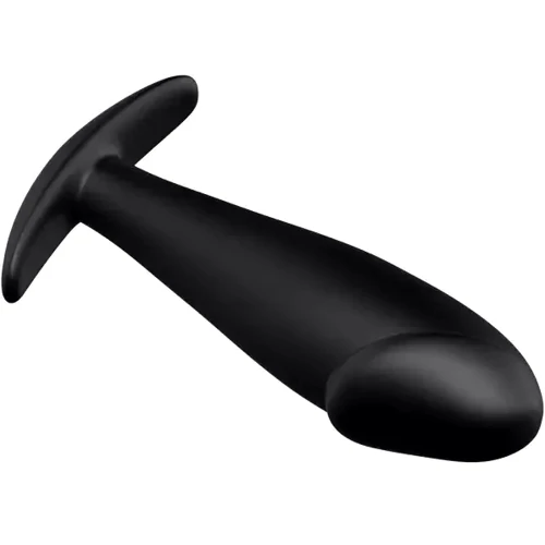 Анальная пробка с вибрацией Pretty Love Vibrating Butt Plug (чёрный): Наличие вибрации Есть