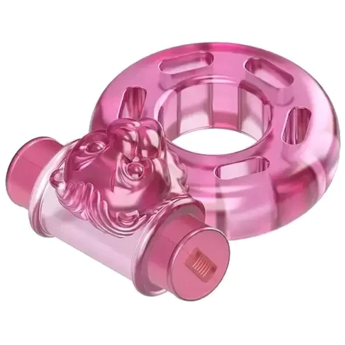 Кольцо с вибрацией и презервативом Vibrator & condom, BI-010084 фото 4