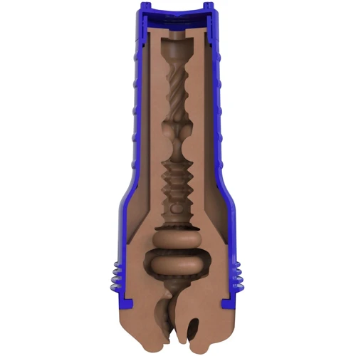 Мастурбатор-ротик Fleshlight Boost Blow Medium Dark Flesh (плавающие кольца Turbo Tech): Диаметр, см 7.6