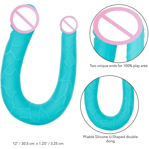 Двосторонній фалоімітатор California Exotic Novelties Silicone Double Dong AC/DC: Призначення Для двойного проникновения