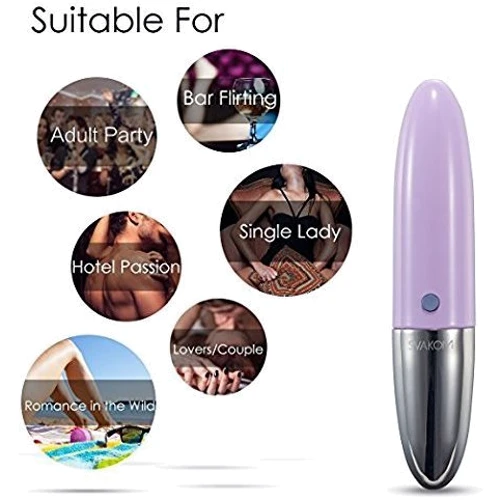 Svakom - Rebecca Vibrator миниатюрный вибромассажер, 9,5х1,9 см фото 10
