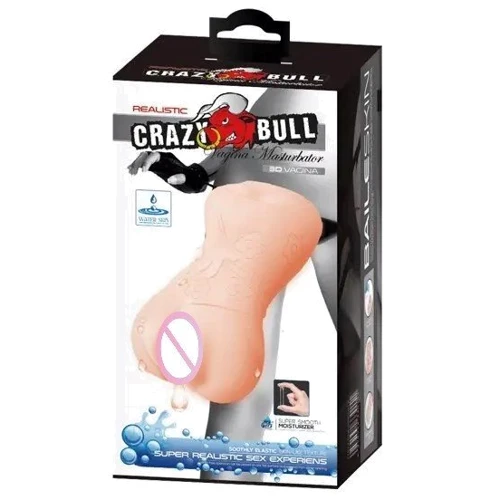 Мастурбатор-вагіна Crazy Bull Rossi Flesh (BM-009201K): Матеріал TPR (термопластичная резина)