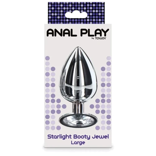 Анальная пробка Toy Joy Large Starlight Booty Jewel: Для кого Унисекс