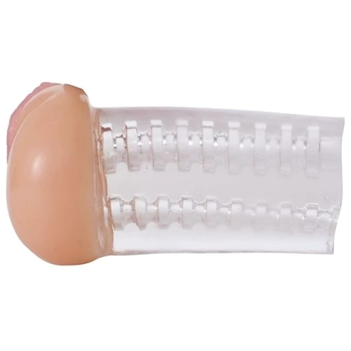 Мастурбатор вагина и анус CyberSkin® Ice Action-View Pussy and Ass Stroker: Материал Киберкожа