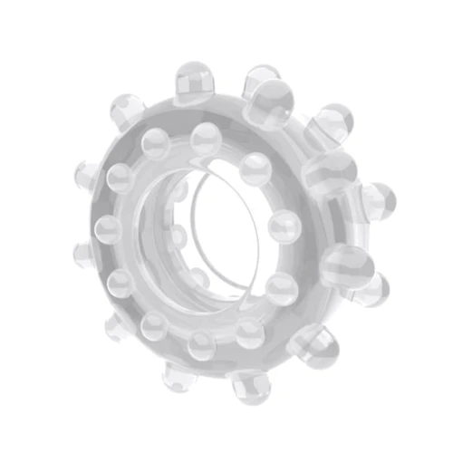 Эрекционное кольцо LoveToy POWER PLUS Cockring, Clear фото 5