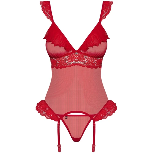 Комплект Obsessive 863-COR-3 corset, L / XL фото 3