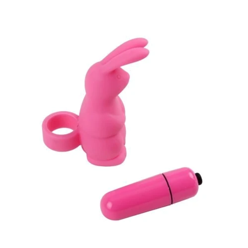 Вібромасажер на палець Chisa Sweeiie Rabbit, Pink: Призначення На палец
