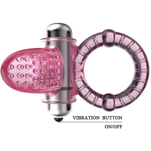 Виброкольцо Sweet Vibrationg Ring: Цвет розовый