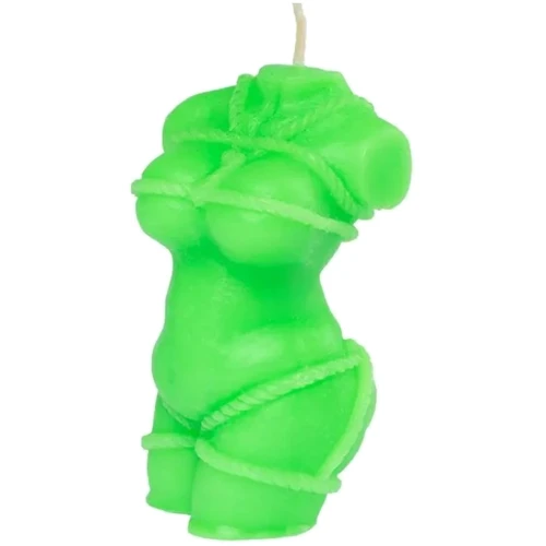 Свічка LOVE FLAME - Shibari I Green Fluor, CPS09-GREEN