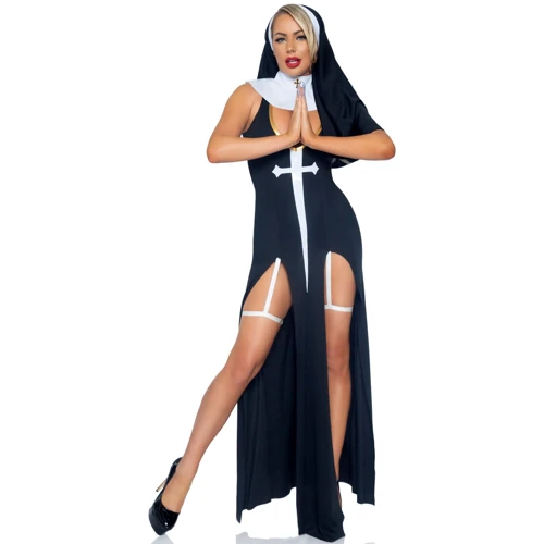 Костюм монашки-грешницы Leg Avenue Sultry Sinner M