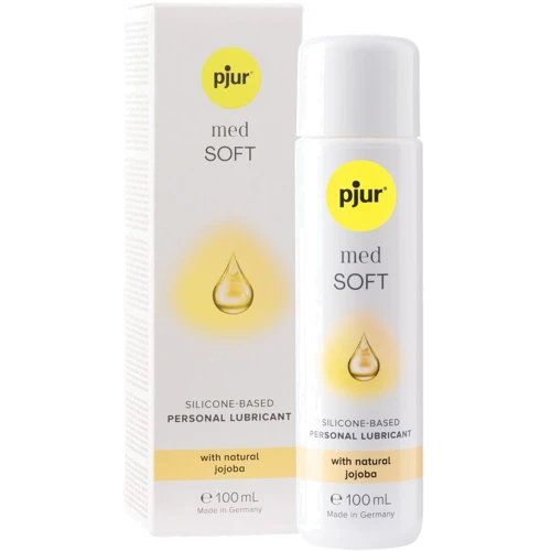 Силиконовая смазка pjur MED Soft glide 100 мл с маслом жожоба для очень сухой и чувствительной кожи: Основа Силиконовая