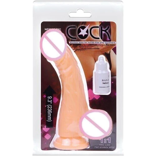 Фаллоимитатор с хребтом COCK, BW-008070NG: Назначение Вагинальные