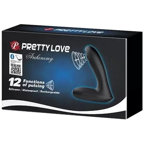 Масажер простати з керуванням через смартфон PRETTY LOVE - ARCHENEMY, BI-040080HP: Наявність вібрації  Есть