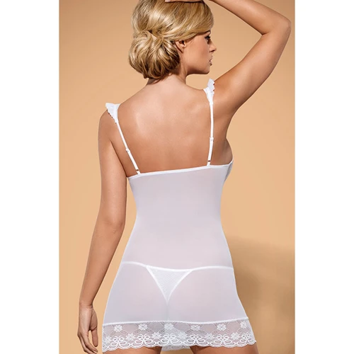 Комплект Obsessive Julitta chemise white, L/XL: Для кого Для женщин