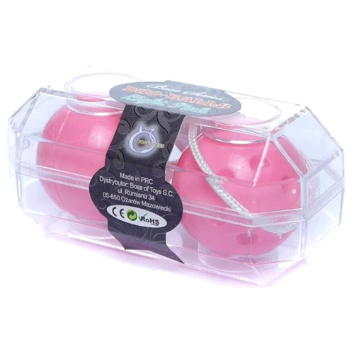 Вагинальные шарики Duo balls Light Pink, BS6700032: Наличие вибрации Нет