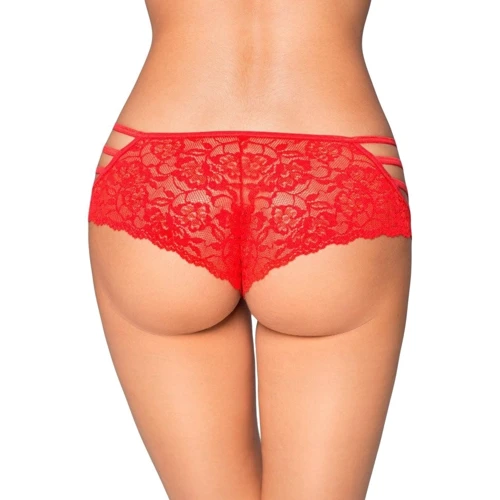 Жіночі стрінги-шортики SoftLine - Shorts 2478, S/M (red): Для кого Для женщин