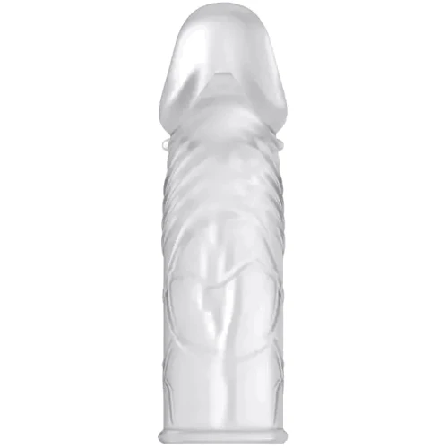 Насадка на член LYBAILE Super Silikon Penis Sleeve Clear: Назначение Для увеличения