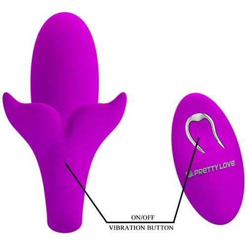 Вибростимулятор Pretty Love Jordyn Wireless Stimulator Purple: Диаметр, см 3.2