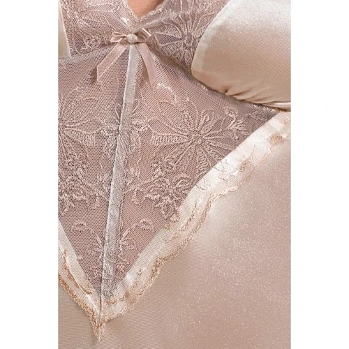 Сексуальный пеньюар Passion LOTUS CHEMISE cream XXL/XXXL: Применение На тело