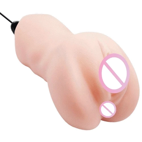 Мастурбатор з вібрацією LYBAILE Crazy Bull - Realistic Pocket Pussy (BM-009228Z) фото 7